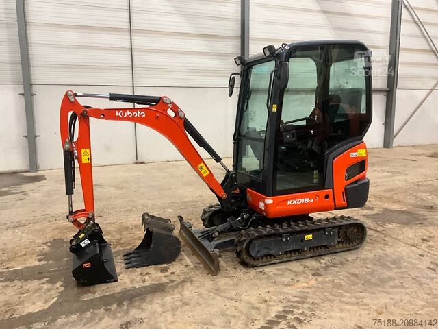 Mini ekskavatorius Kubota KX 018-4