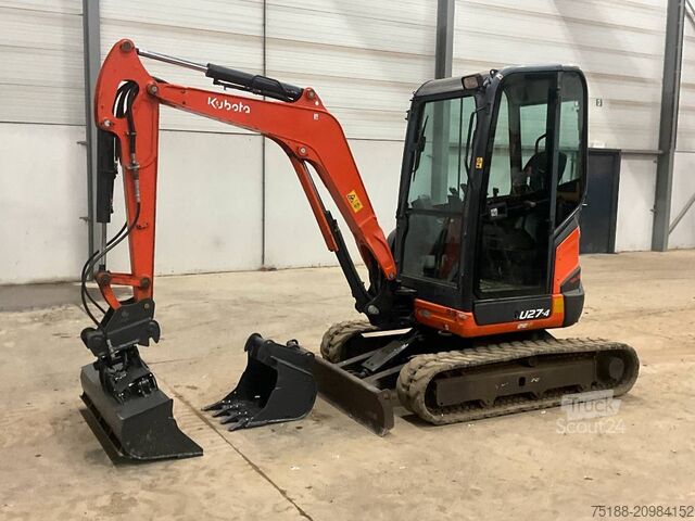 Mini ekskavatorius Kubota U 27-4