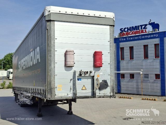 Nyitott ponyvás félpótkocsi Schmitz Cargobull Curtainsider Mega