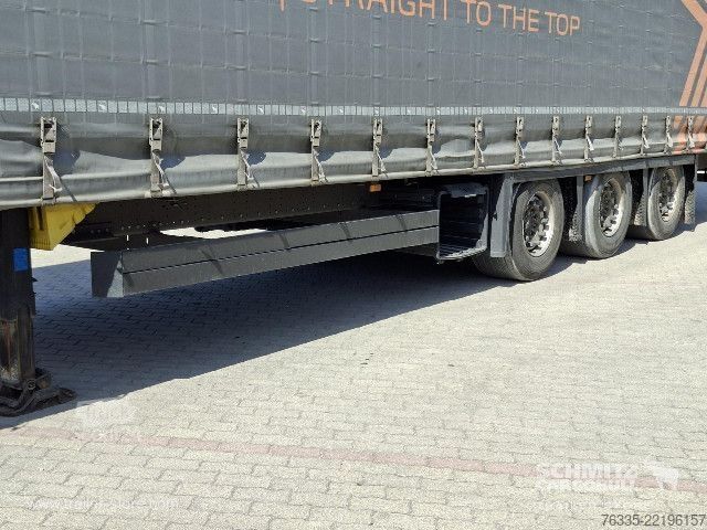 Nyitott ponyvás félpótkocsi Schmitz Cargobull Curtainsider Mega