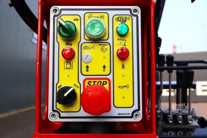 Leddelt teleskopisk arbejdsplatform Platform Basket Spider 18.90 PRO CE Declaration, Valid inspection,