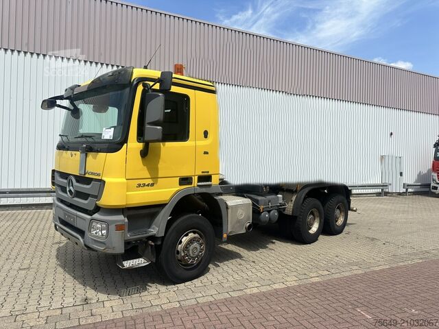 Châssis de camion Mercedes-Benz Actros 3348 AK 6x6 Actros 3348 AK 6x6
