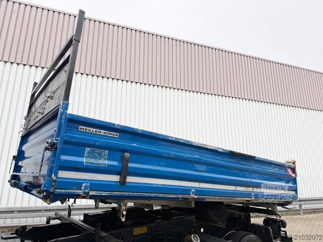 Driezijdige kipper Mercedes-Benz Atego 1224 K 4x2 Atego 1224 K 4x2, Meiller 3-S-Kipper  2x AHK Öl
