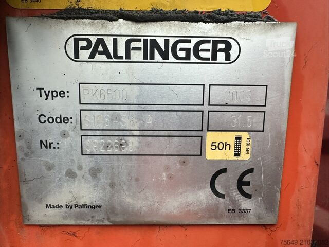 Torenkraan Mercedes-Benz Atego 818 K 4x2 Atego 818 K 4x2 mit Kran Palfinger PK 6500, 2x AHK