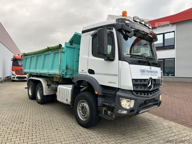 Driezijdige kipper Mercedes-Benz Arocs 2643 K 6x4 Arocs 2643 K 6x4, Rollplane, Meiller
