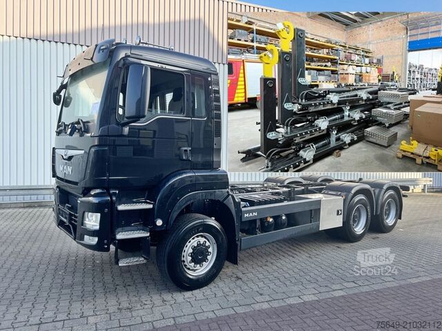 Camion benne à bras amovible MAN TGS 26.500 6X6 BL TGS 26.500 6X6 BL, Intarder