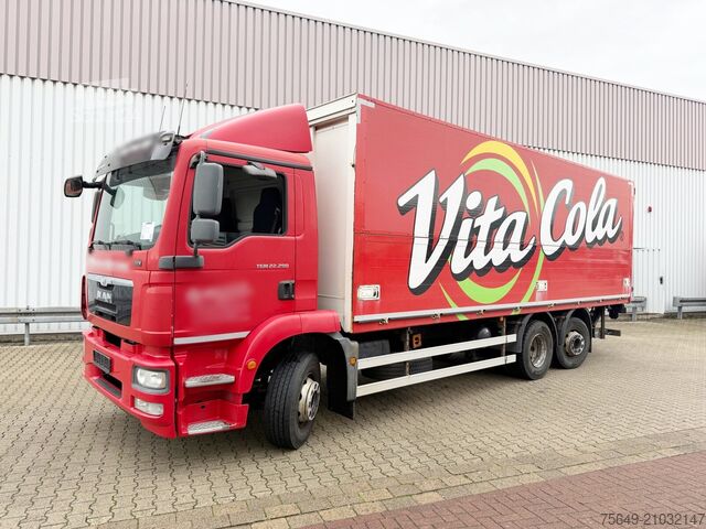 Camion caisson MAN TGM 22.290 6x2-4 LL TGM 22.290 6x2-4 LL, EEV, Lenkachse, 2x AHK, Getränkekoffer, LBW MBB