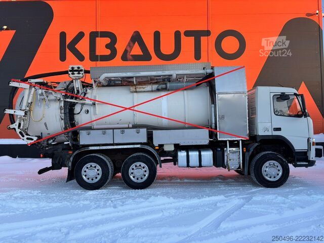 Chassihytt Volvo FM 300 6x6 FOR SALE AS CHASSIS / ONLY 189215 km !