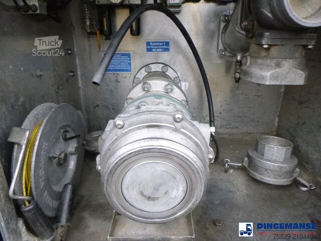 Zbiornik Schrader Fuel tank alu 42.7 m3 / 1 comp