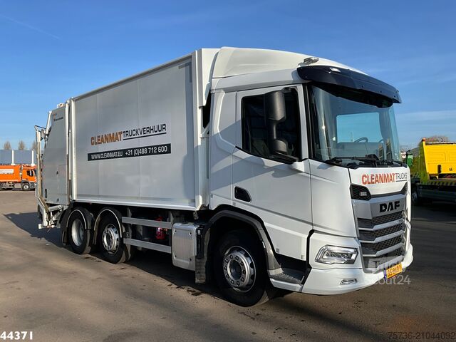 Véhicule de collecte des déchets DAF FAG XD 340 Euro 6 Geesink/Van Schijndel 20m³ Ju...