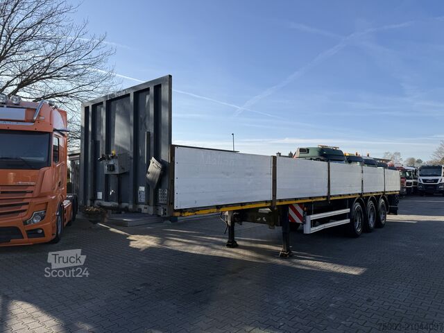 Open semitrailer  3- Achs Lecitrailer Pritsche
