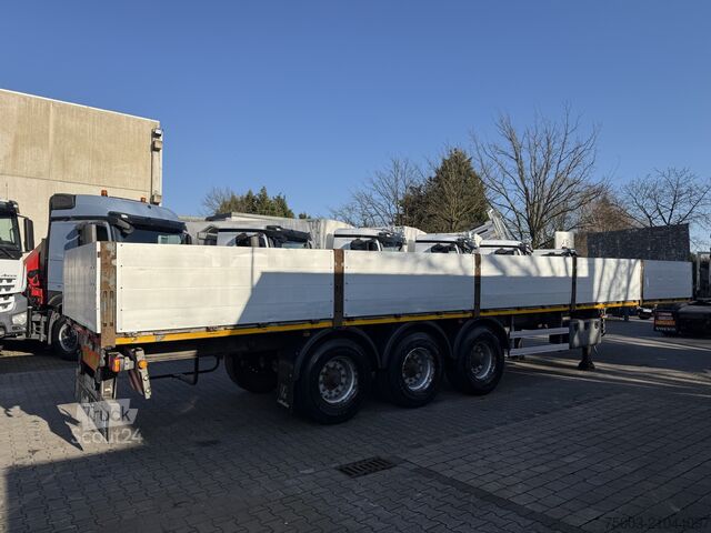 Open semitrailer  3- Achs Lecitrailer Pritsche