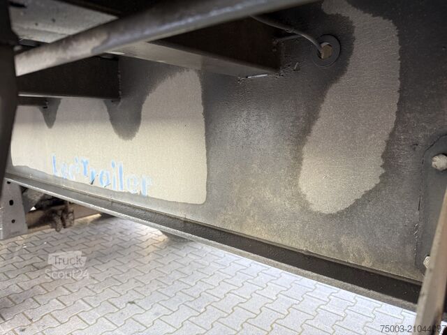 Open semitrailer  3- Achs Lecitrailer Pritsche