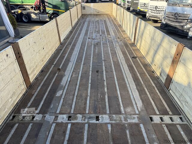Open semitrailer  3- Achs Lecitrailer Pritsche