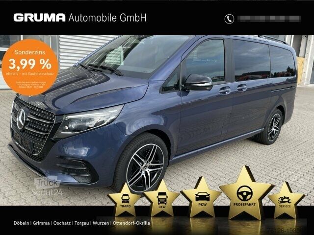 Minibus Mercedes-Benz V 300 d 4M STYLE L AMG AIRMATIC+PANOD+STANDH+AHZ
