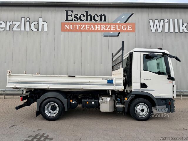 Treveis tippebil MAN TGL 8.220 BB | MEILLER*3x Sitze*AC*2x AHK*Safety