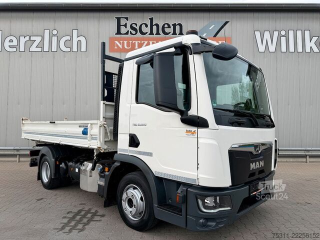 Treveis tippebil MAN TGL 8.220 BB | MEILLER*3x Sitze*AC*2x AHK*Safety
