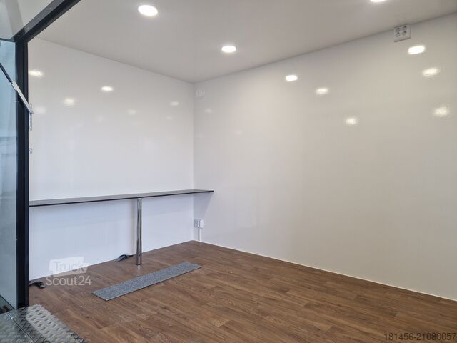 Vending trailer trailershop sale Event Messe Präsentation Bühne direkt