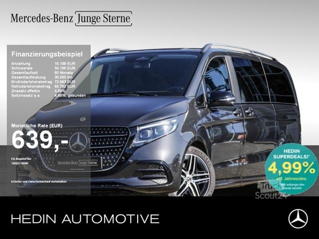Minibus MERCEDES-BENZ V 250 d AMG Lang AMG NAVI AHK DISTR 360° LED