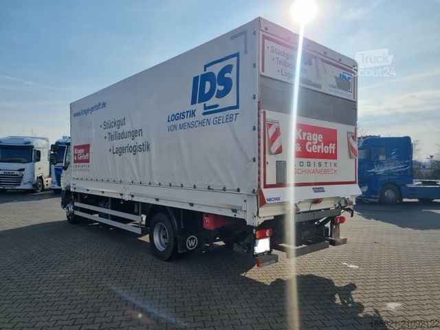 Ladbil med presenning DAF FA LF 290 DC, Plane, Aut, 16t, Garantie