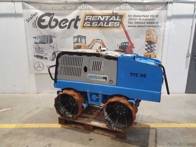 Veltnis Weber TRC 86 Grabenwalze / 2020 / Funk / nur 112h