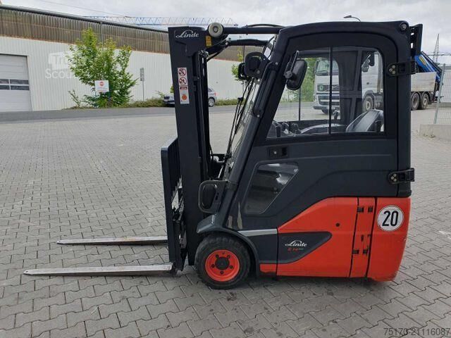 Heftruck Linde E14 - 02 / Triplex: 4.00m! / SS / nur 2.119h!