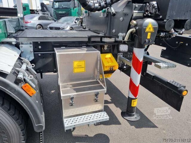 Transportador de madeira Iveco X-WAY AS300X57ZP ON+ 6x4 Palfinger Epsilon M12 Z