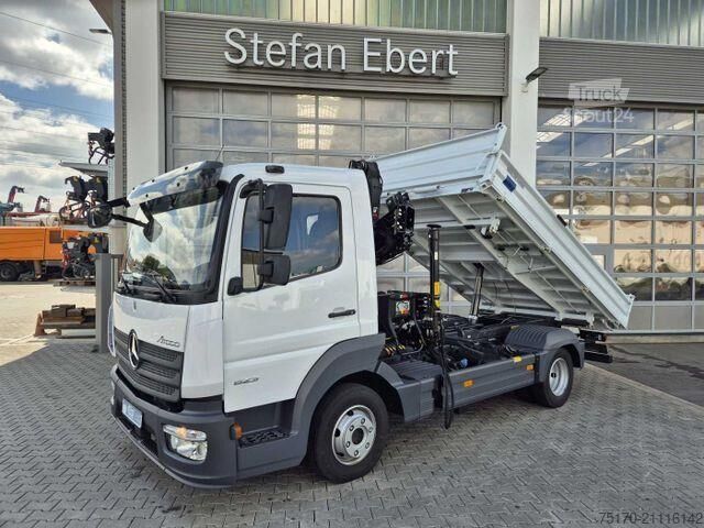 Tipper Mercedes-Benz Atego 823 KK Kipper+Kran+Funk+Greifersteuerung