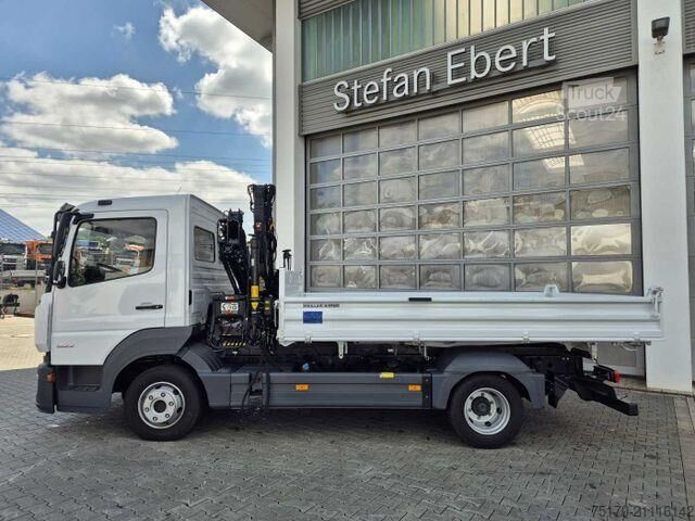 Tipper Mercedes-Benz Atego 823 KK Kipper+Kran+Funk+Greifersteuerung