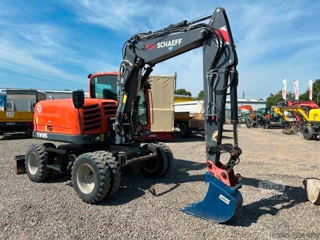 Ratinis ekskavatorius TEREX TW 95 Mobilbagger / AC / 42.500 EUR