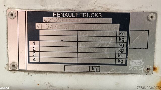 Самоскид з краном-маніпулятором Renault Midlum 180 Kipper HMF laadkraan Just 135.435 km!