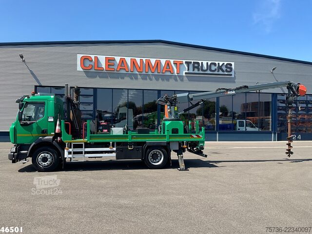 Renault D 260 Euro 6 Risa G2T boreinstallation, kun 25.995 km! Renault D 260 Euro 6 Risa G2T Drilling installation Jus...