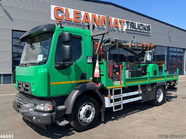 Renault D 260 Euro 6 Risa G2T boreinstallation, kun 25.995 km! Renault D 260 Euro 6 Risa G2T Drilling installation Jus...