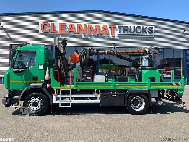 Renault D 260 Euro 6 Risa G2T boreinstallation, kun 25.995 km! Renault D 260 Euro 6 Risa G2T Drilling installation Jus...