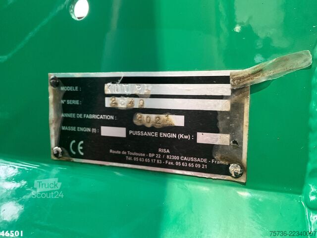 Машина за пробиване на земни маси Renault D 260 Euro 6 Risa G2T Drilling installation Jus...