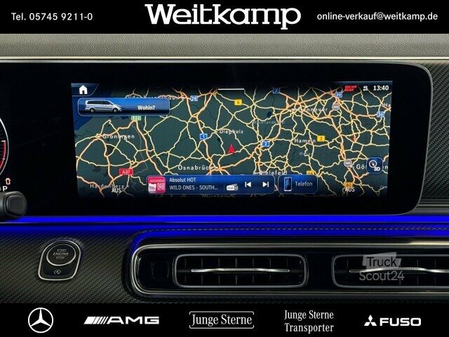 Minibus Mercedes-Benz V 250 d AVANTGARDE Lang AMG+360°+AHK+BURM.+DIST.