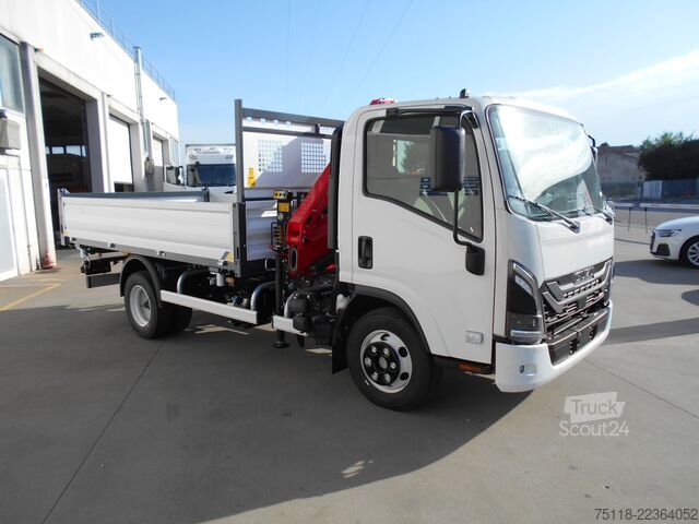 Transporter mit Kipper Isuzu M30 (7,5 ton) - GRU E RIBALTABILE