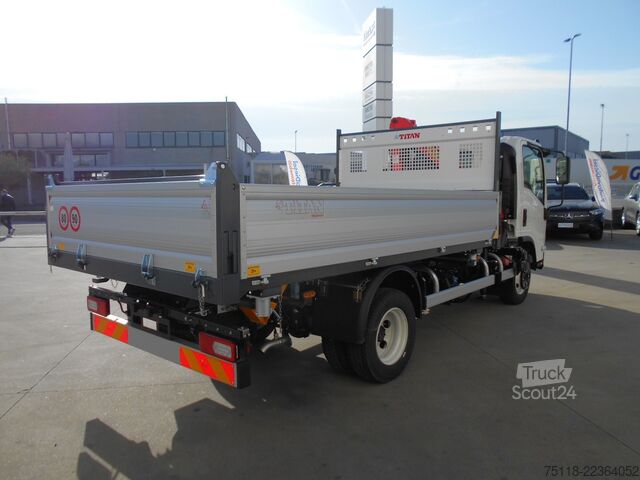 Transporter mit Kipper Isuzu M30 (7,5 ton) - GRU E RIBALTABILE
