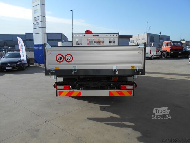 Transporter mit Kipper Isuzu M30 (7,5 ton) - GRU E RIBALTABILE