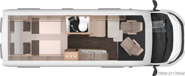 Τροχόσπιτο αυτοκινούμενο KNAUS BoxLife 630 ME Platinum Selection