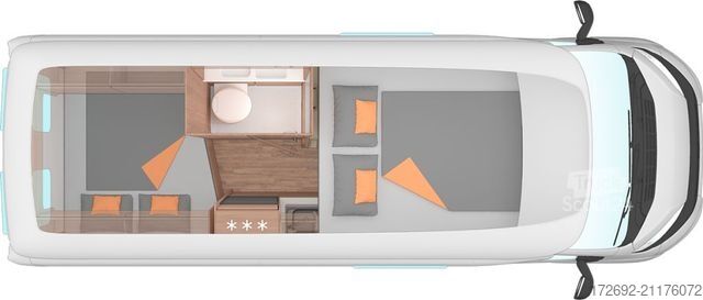 Τροχόσπιτο αυτοκινούμενο WEINSBERG CaraBus 600 MQH EDITION [FIRE]