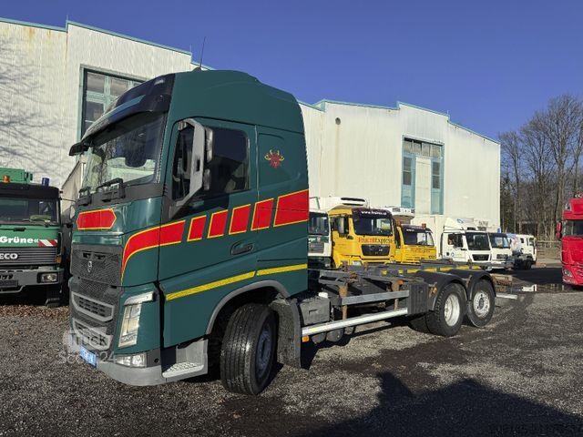 Camion porte-caisses amovibles VOLVO FH 460 6x2 Lenk Lift Achse Euro6