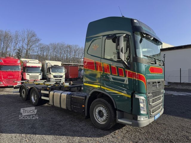 Camion porte-caisses amovibles VOLVO FH 460 6x2 Lenk Lift Achse Euro6
