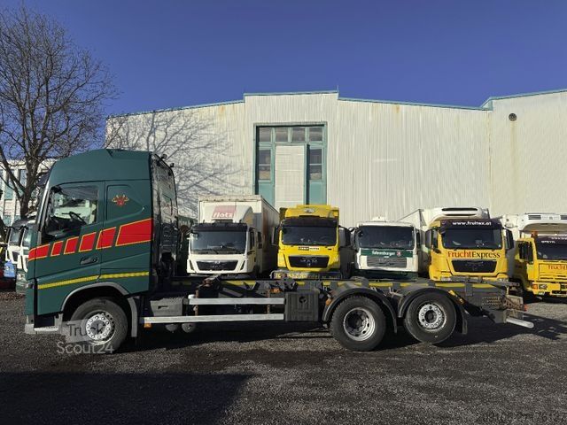 Camion porte-caisses amovibles VOLVO FH 460 6x2 Lenk Lift Achse Euro6
