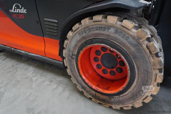 Wózek widłowy Linde E 35 HL-01 FC 387