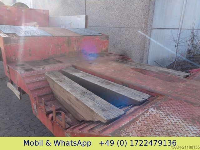 Zema profila puspiekabe  FELLECHNER - 2x Lenkachse-4 Radmulden-ausziehbar