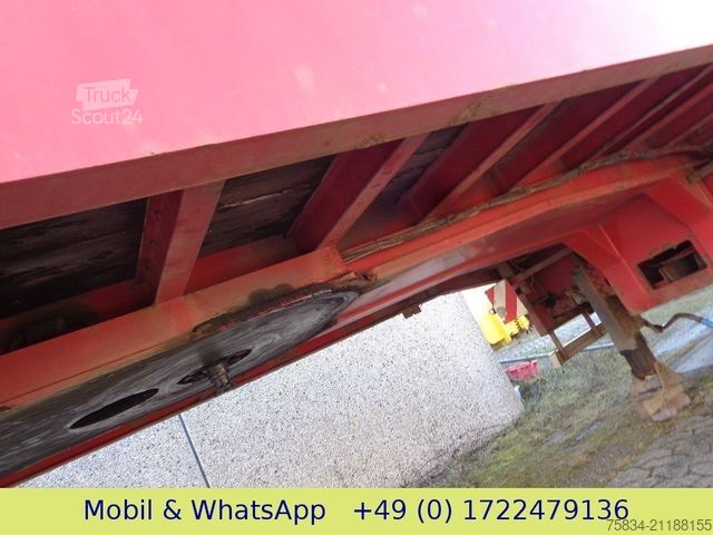 Zema profila puspiekabe  FELLECHNER - 2x Lenkachse-4 Radmulden-ausziehbar