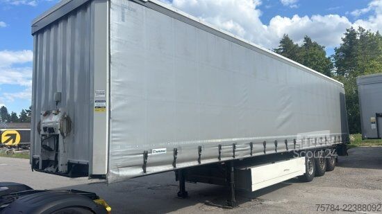 Odprta polprikolica s ponjavo KRONE SD STANDARD CURTAINSIDER,  PALETTENKASTEN, LIFTACHSE, MIETKAUF MGL.