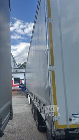 Odprta polprikolica s ponjavo KRONE SD STANDARD CURTAINSIDER,  PALETTENKASTEN, LIFTACHSE, MIETKAUF MGL.