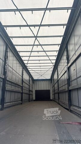 Odprta polprikolica s ponjavo KRONE SD STANDARD CURTAINSIDER,  PALETTENKASTEN, LIFTACHSE, MIETKAUF MGL.